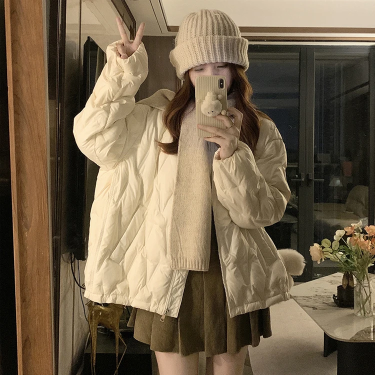 时尚面包服小个子保暖棉袄棉衣外套上衣秋冬女学生宽松外穿棉服