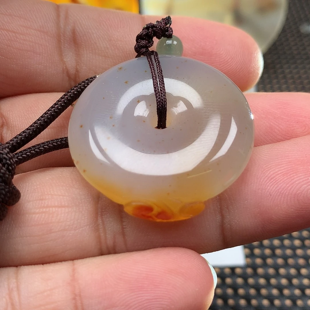 玛瑙/玉髓颈饰未镶嵌081