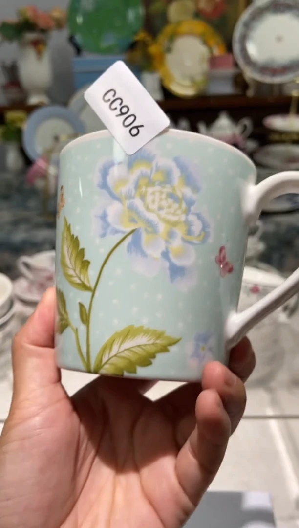 【闪购商品】瓷片陶瓷尾单CC906微瑕1个中杯