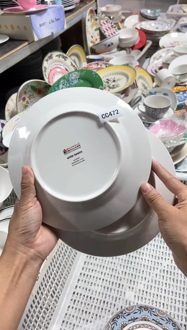 【闪购商品】瓷片陶瓷尾单CC472有瑕2个9英寸