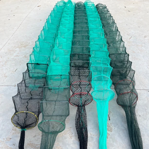 19节20x25手抛网有结网尾巴无结网身虾泥鳅鱼笼