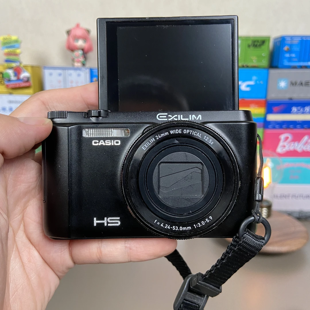 95新 Casio/卡西欧 【ZR1000】翻转屏自拍 1600万像素 12.5倍变焦