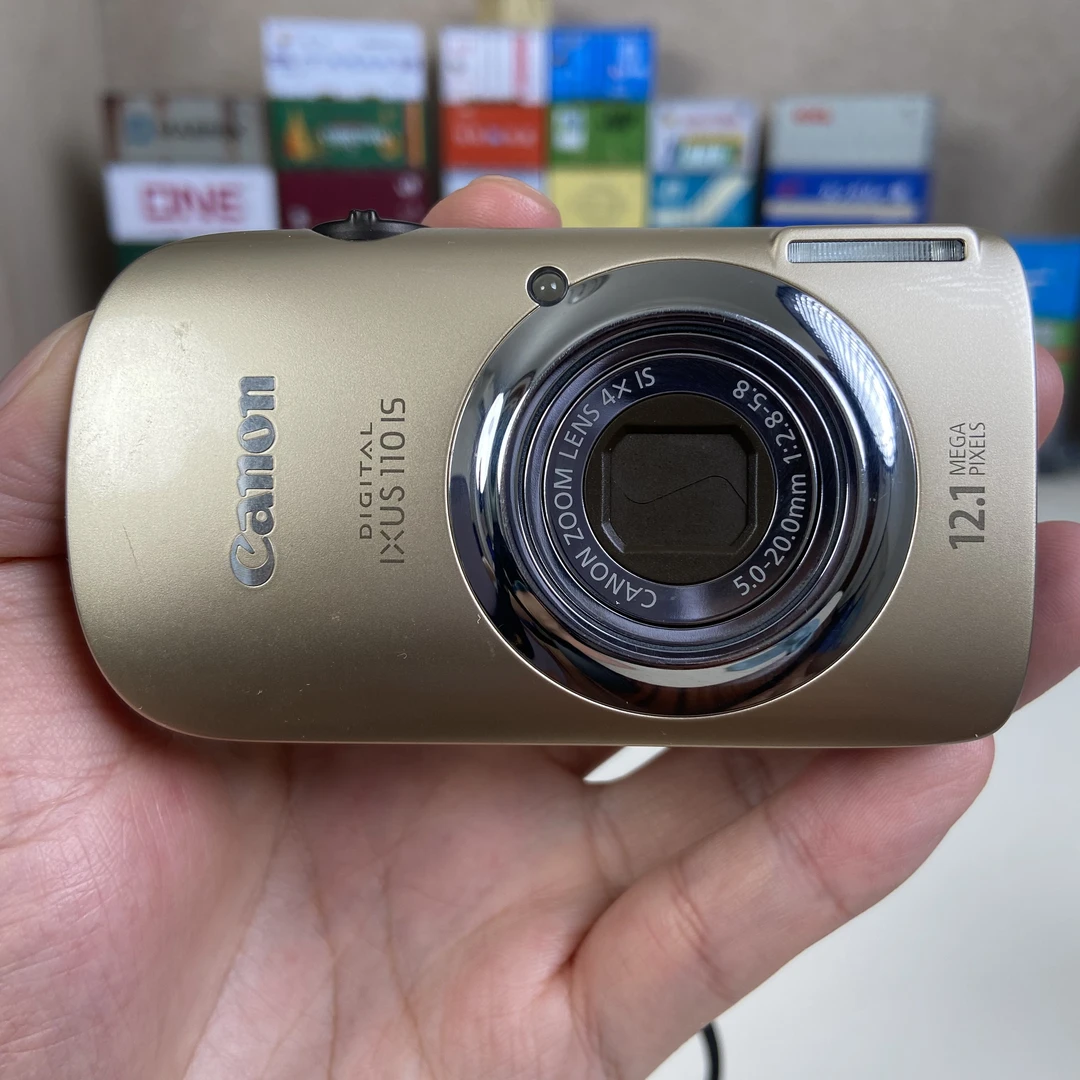 95新 Canon/佳能 【Ixus110】土豪金色 4倍光学变焦 1410万像素