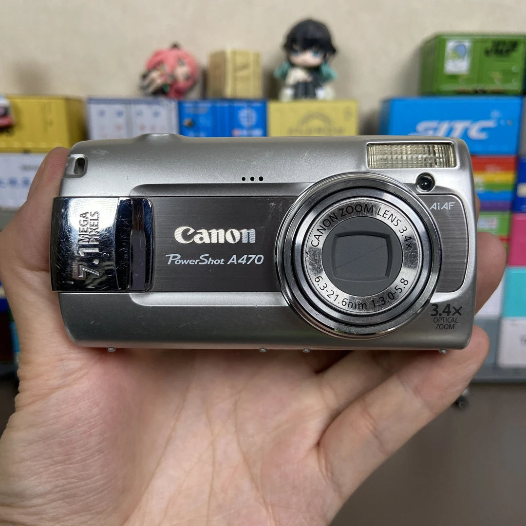 9新 Canon/佳能 【A470】原盒 3.4倍光学变焦 710万像素 虞书欣同款