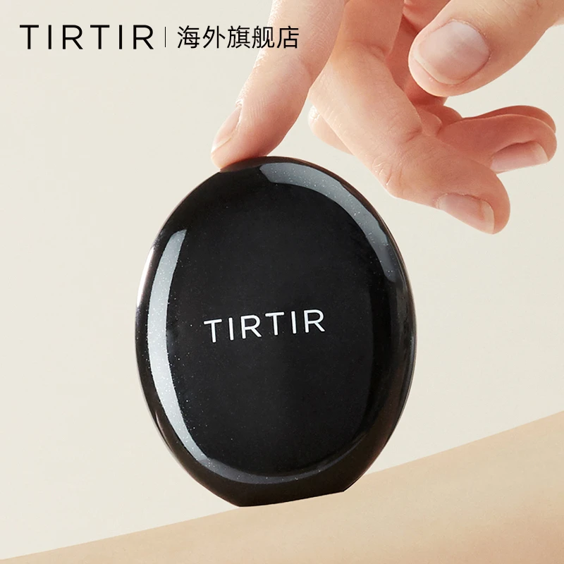 【君君推荐】TIRTIR持久定妆光彩红气垫18g+替换18g+mini4.5g