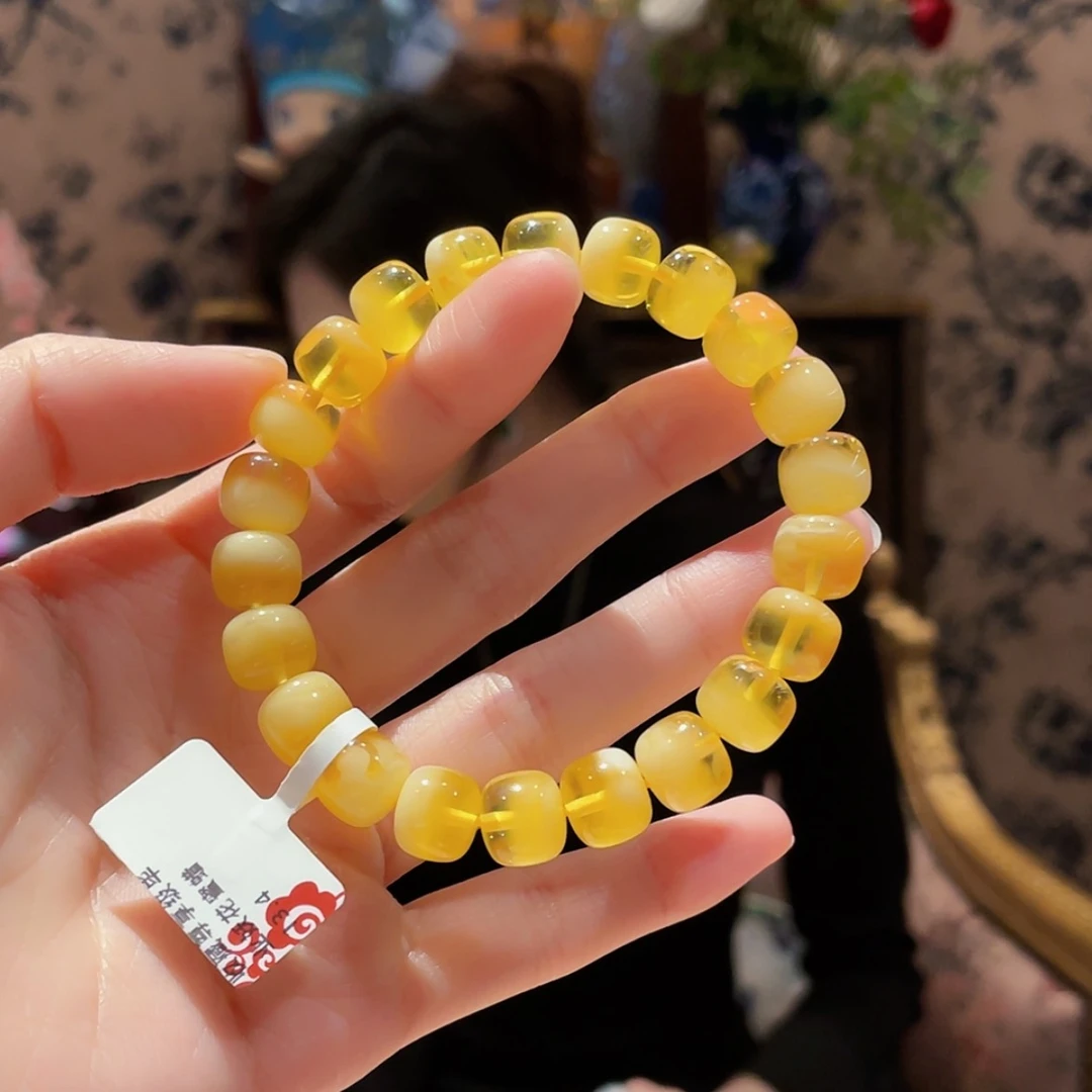 【闪购商品】蜜蜡手串未镶嵌2号