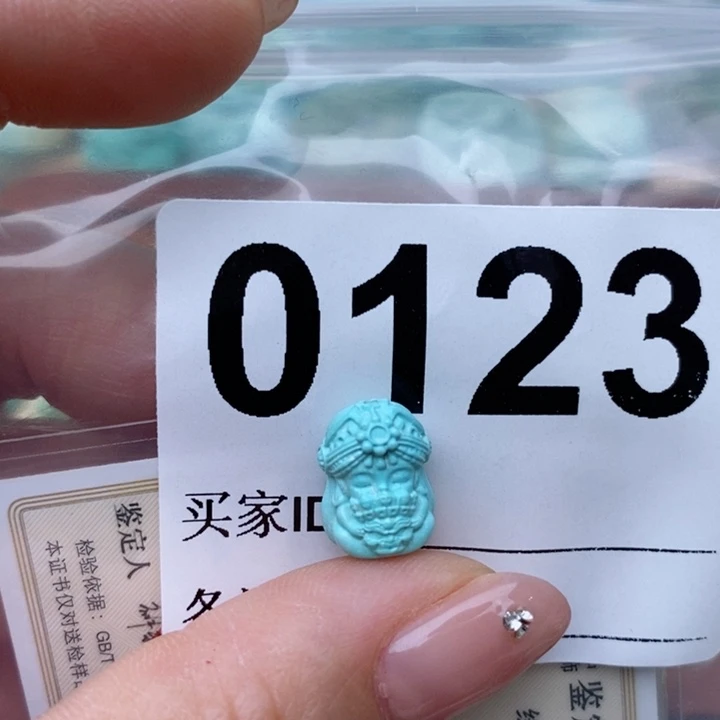 绿松石配饰未镶嵌