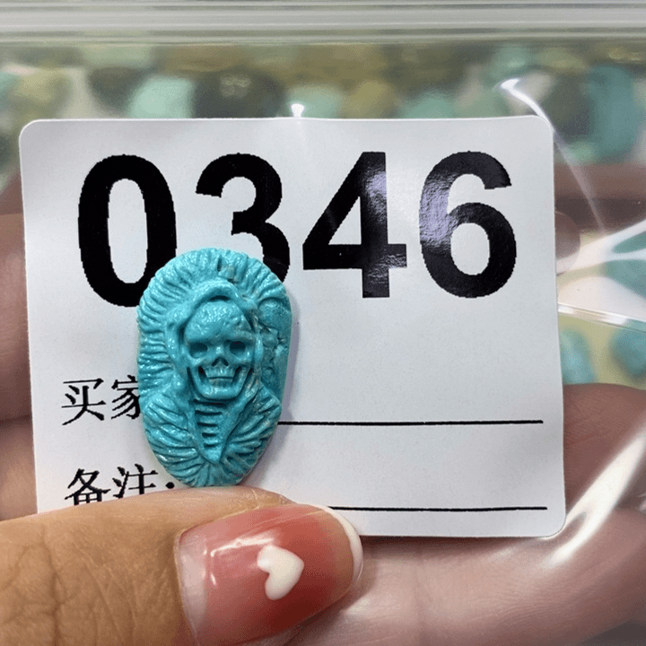 绿松石配饰未镶嵌
