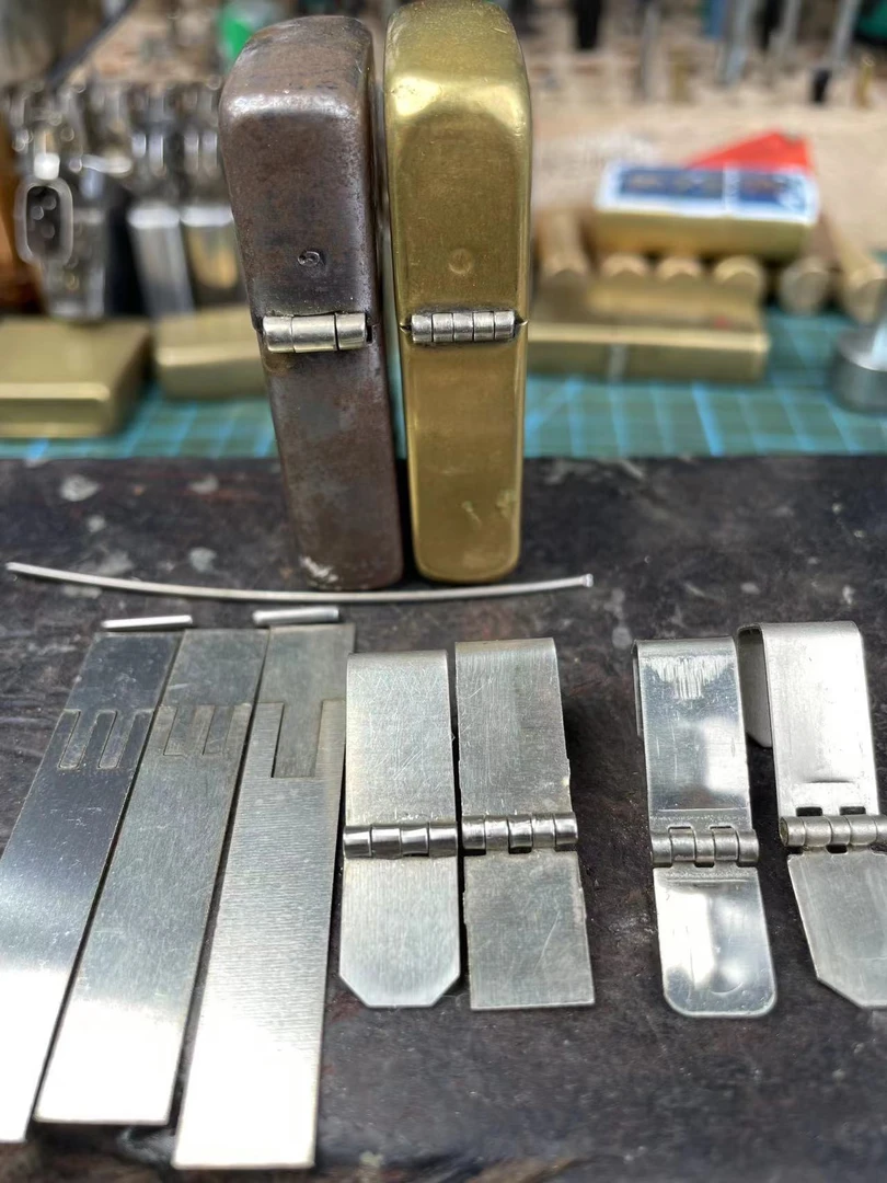 煤油打火机 铰链适用于ZP 大三 大五 1941常规机铰链折页手工制作