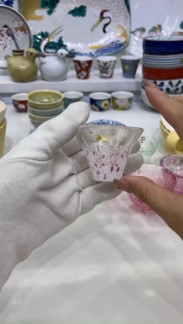 【闪购商品】瓷片富士淡樱品茗杯