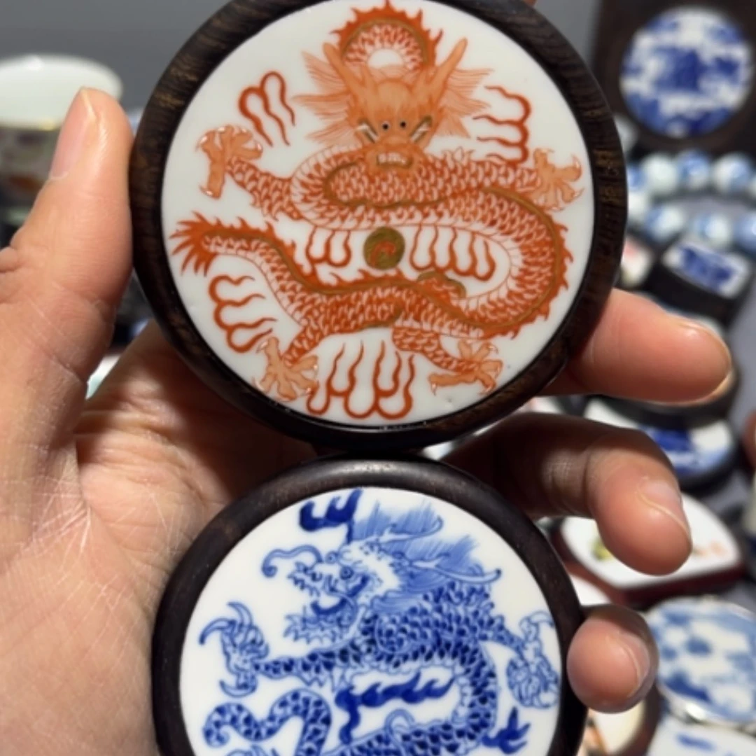 【闪购商品】瓷瓷片浩****2两个挂件