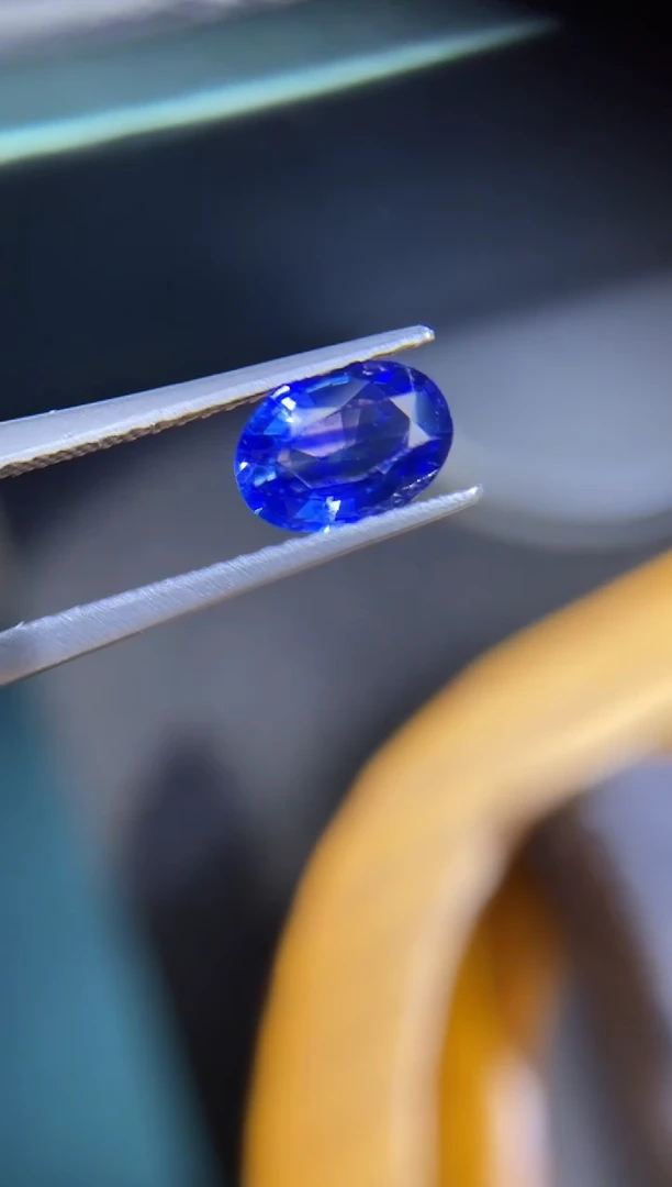 【闪购商品】定制蓝宝石定制未镶嵌天然1.0克拉皇家蓝