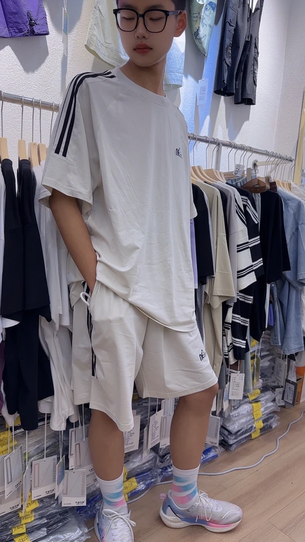 2024夏季韩版短袖套装童装儿童节