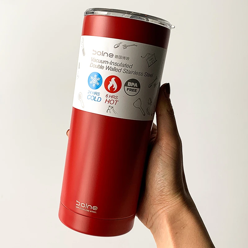 Vv小丸家出口咖啡保温杯女士男陶瓷内胆水杯女生高颜值便携随行杯