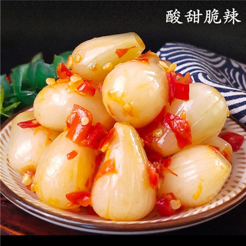荞头酸辣藠头剁椒下饭泡菜咸菜250克瓶装下饭菜网红解馋休闲食品
