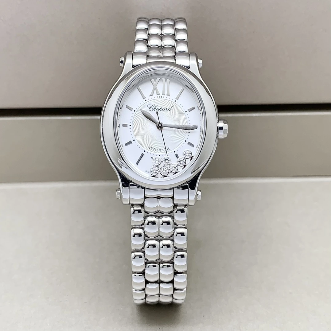 95新 Chopard/萧邦 快乐钻/31*29mm/自动机械/时尚女士手表