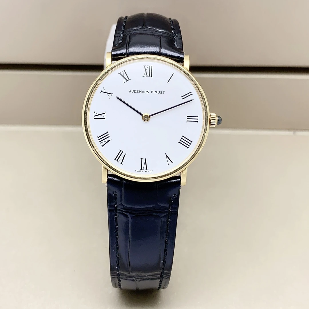 95新 AIPE/爱彼 18k金/31.5mm/手动机械/女士腕表/高贵典雅