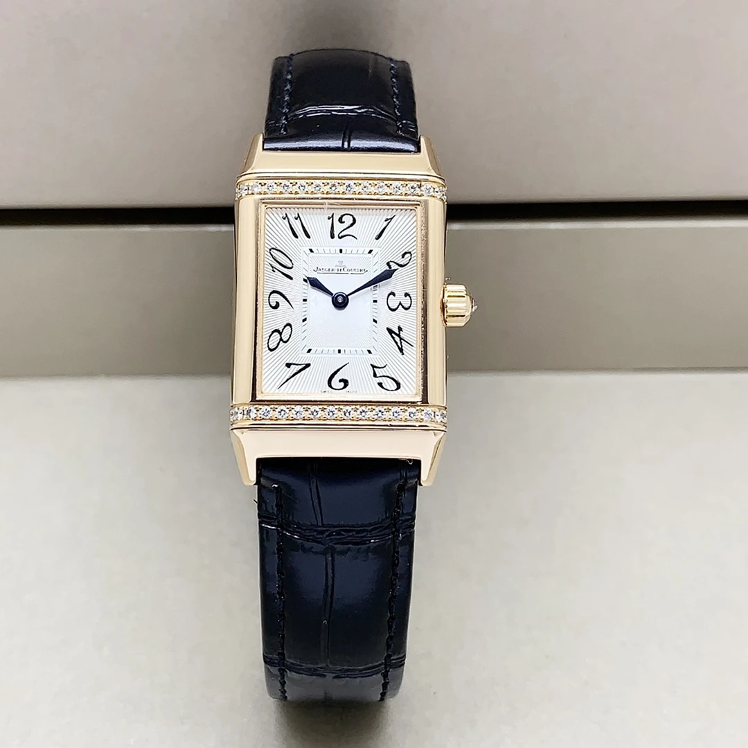 95新 Jaeger-LeCoultre/积家 翻转/38.5*23.1mm/机械原钻/18k金表