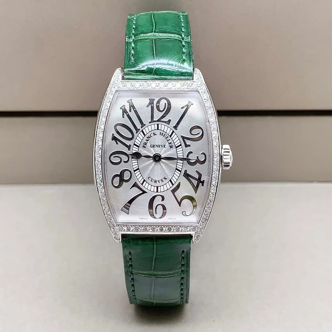 99新 Franck Muller/法兰克穆勒 2852/31*43mm/原钻/石英全套女表
