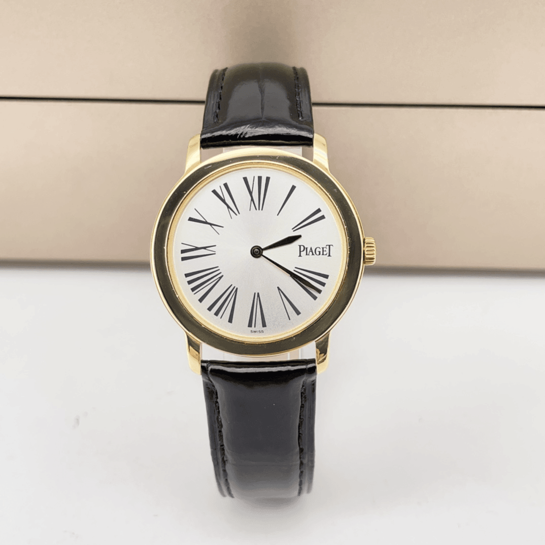 95新 Piaget/伯爵 34mm/18k金/石英/优雅大气经典女士手表