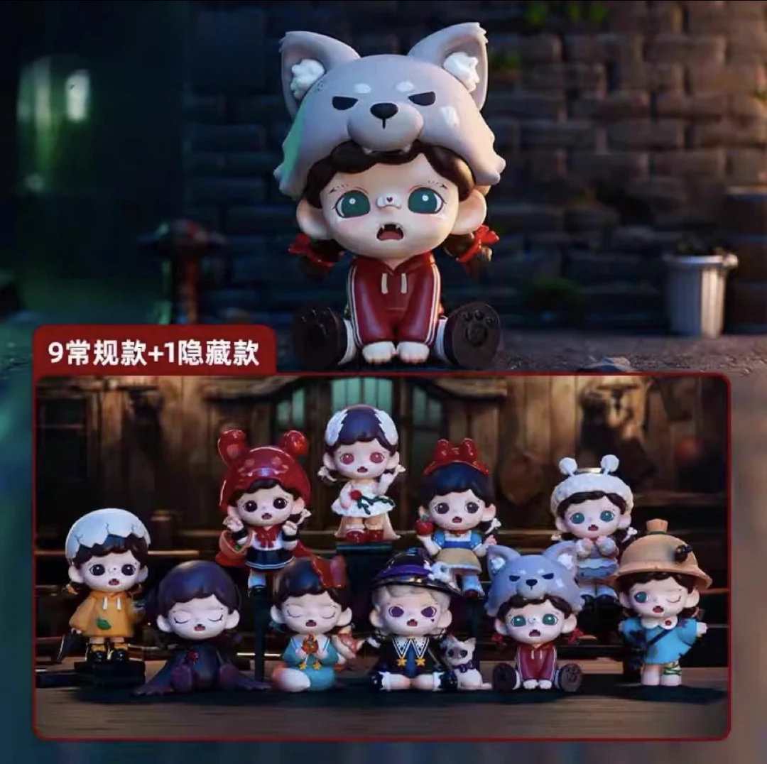 【现场拆盒】ZORAA不能说的秘密系列PVC正版手办盲盒潮玩摆件