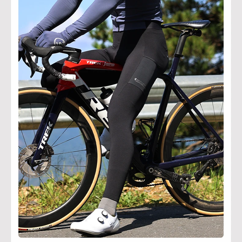 INBIKE特惠畅然男款抓绒保暖骑行长裤秋冬季专业自行车公路车