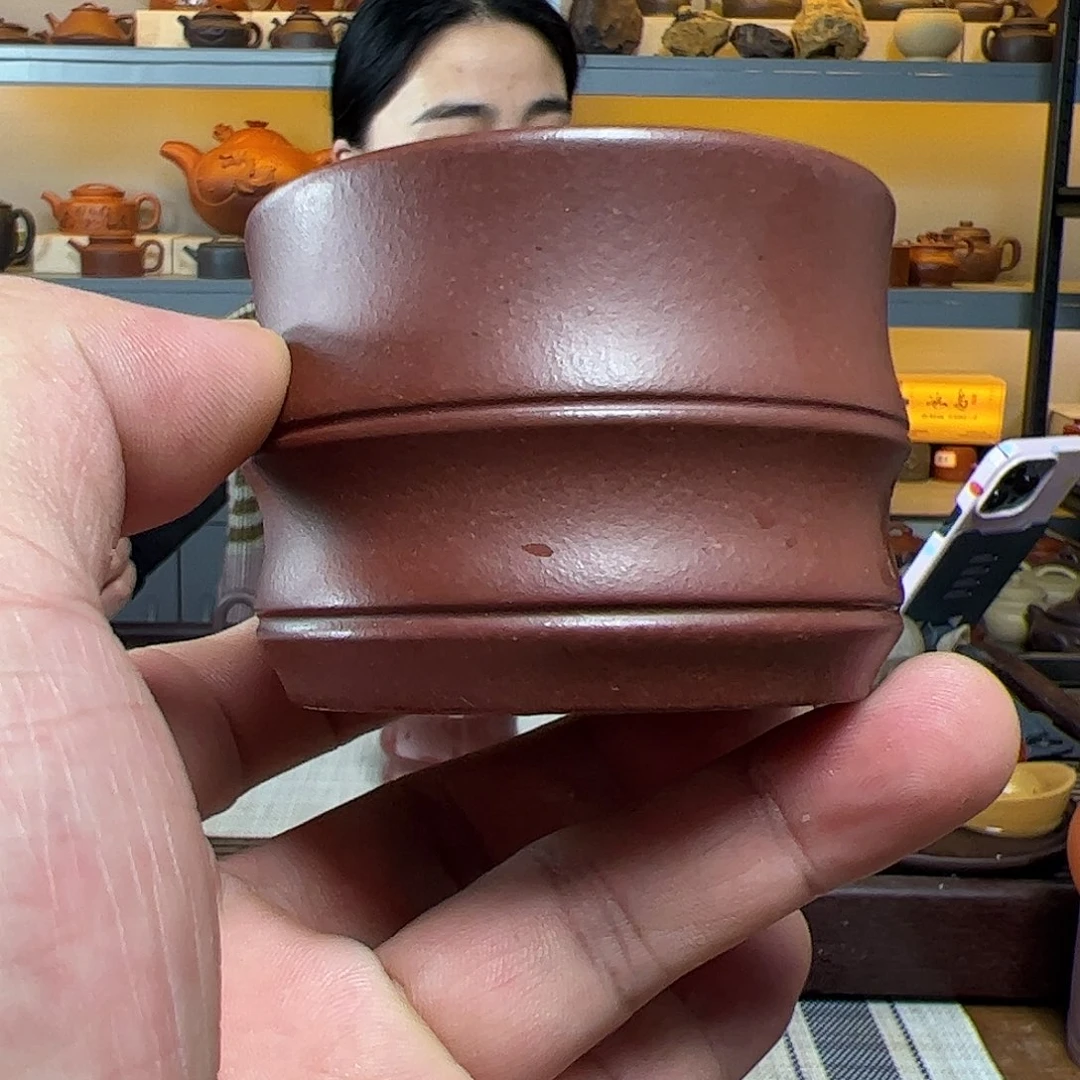 紫砂茶宠原矿紫砂杯