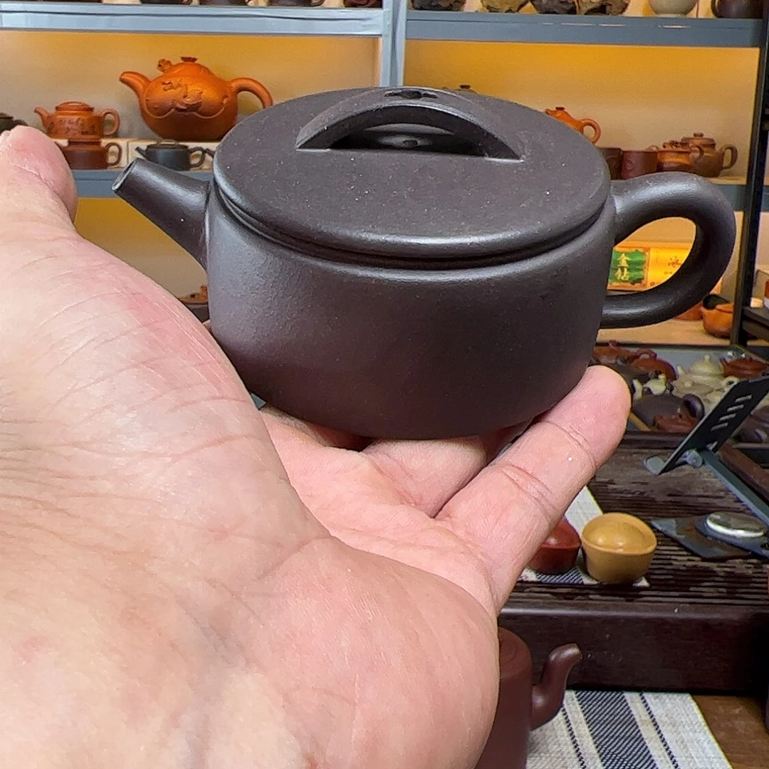 紫砂茶杯原矿紫砂杯