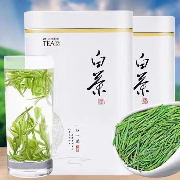 2023新茶安吉白茶【半斤两罐装】珍稀白茶春茶绿茶雨前特好茶叶50