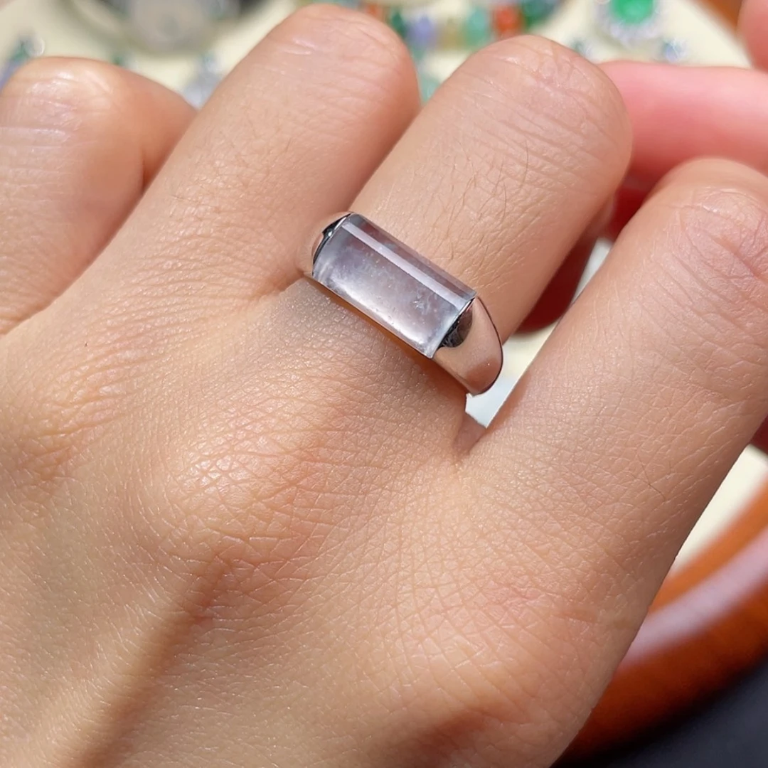 【闪购商品】翡翠戒指18K金镶嵌