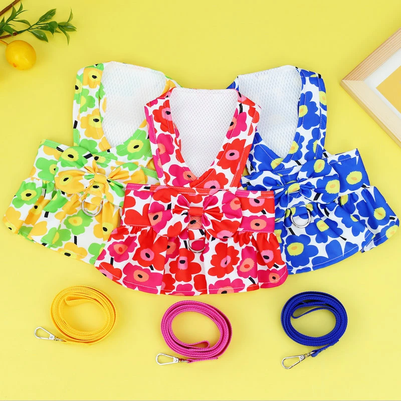 【丰锦优品】新款花俏牵引裙衣服春夏款可爱时尚