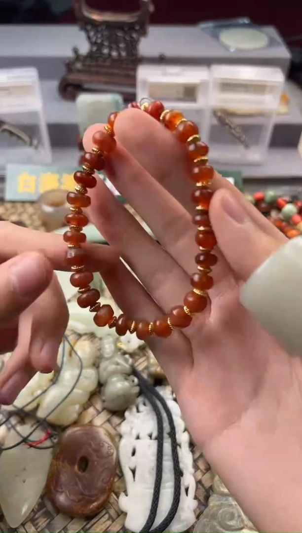 【闪购商品】玛瑙红玛瑙手串