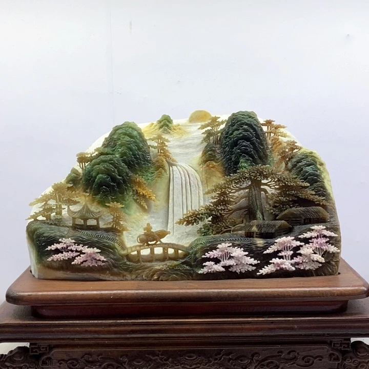 【闪购商品】绿泥石云母质玉（岫岩玉）珠宝奇石未镶嵌