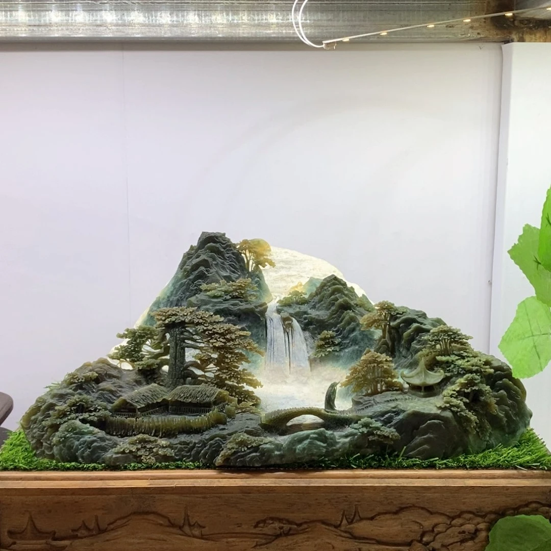 【闪购商品】绿泥石云母质玉（岫岩玉）珠宝奇石未镶嵌
