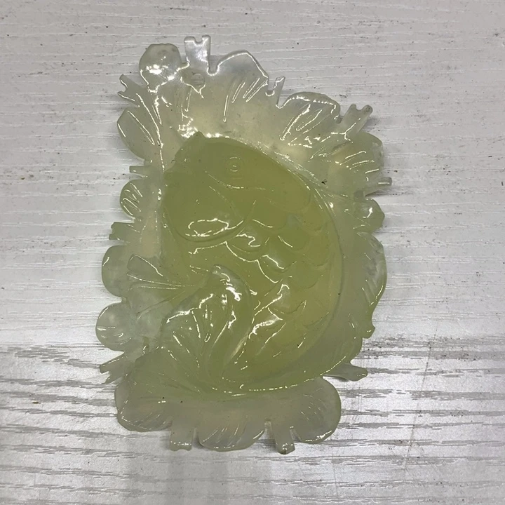 【闪购商品】蛇纹石玉（覆膜）珠宝奇石未镶嵌用****6