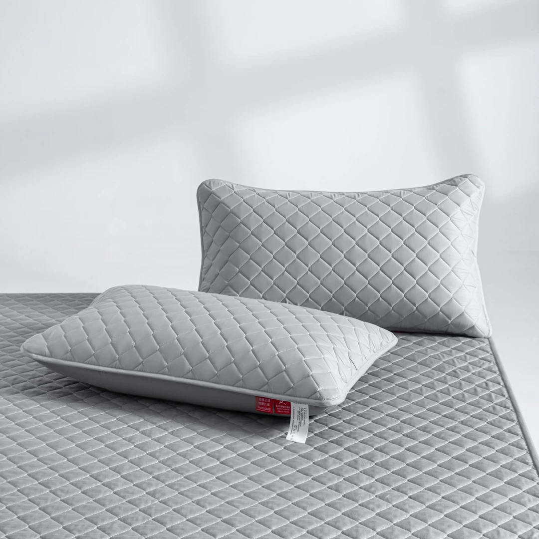 颈安NeckSafe/全棉隔脏枕套/家用防头油隔离层酒店纯棉枕头保护套