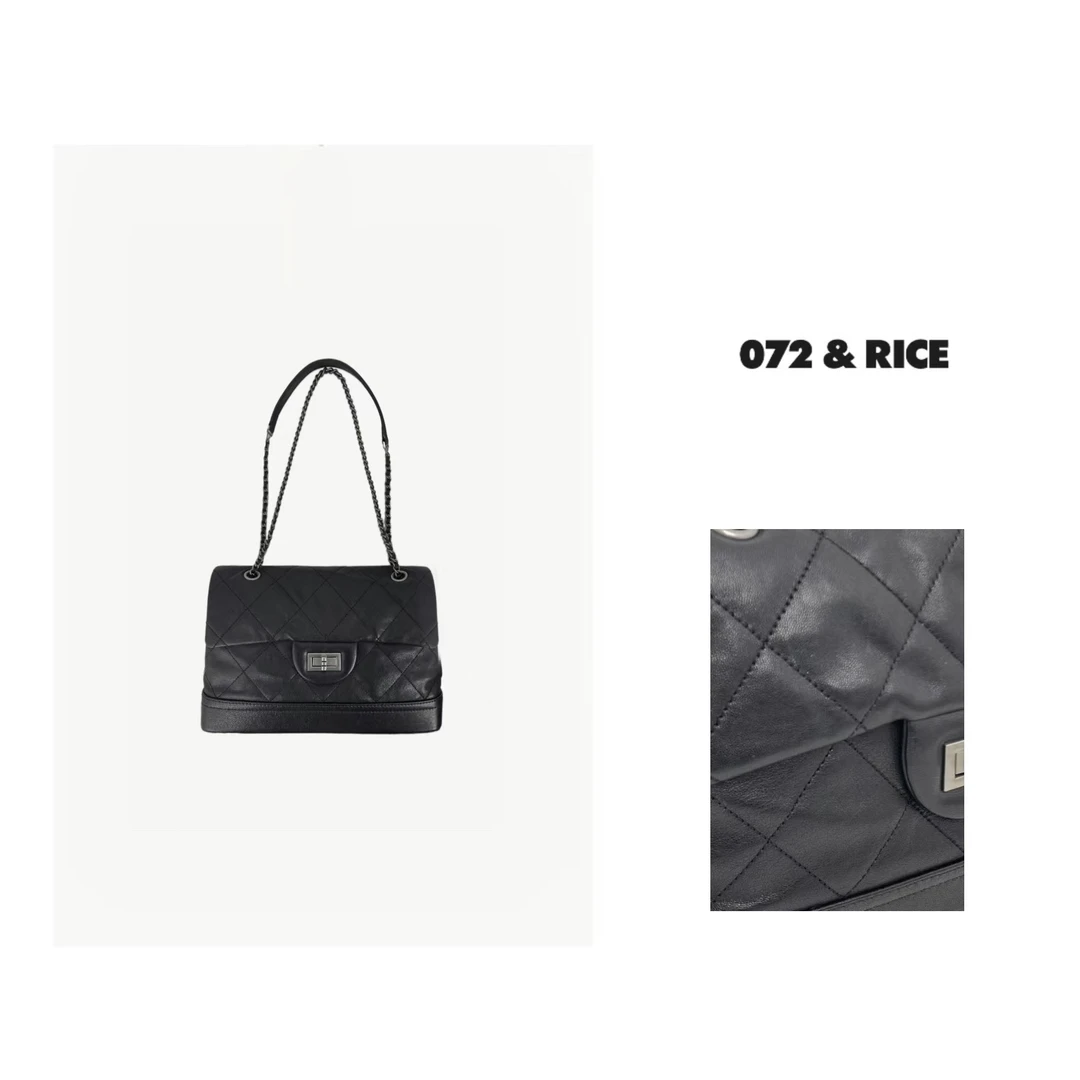 *072 & RICE【菱格包】百搭时尚单肩斜挎包 22275