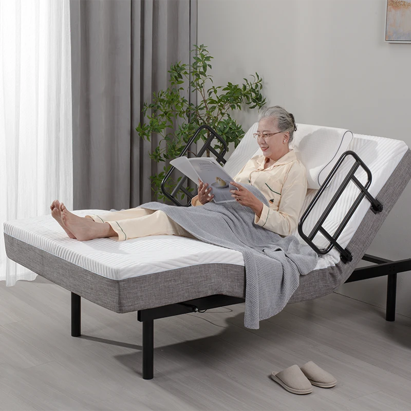 养老院多功能可调节老人床家用床智能床单双人适老全自动电动床