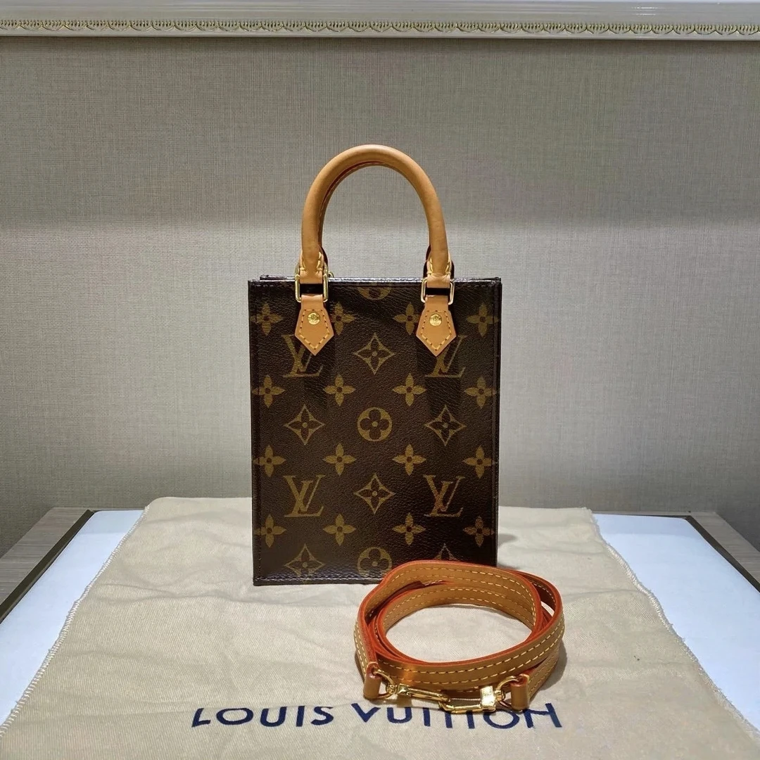 95新 LouisVuitton/路易威登 Rose/Lv老花琴谱mini调节肩带784512