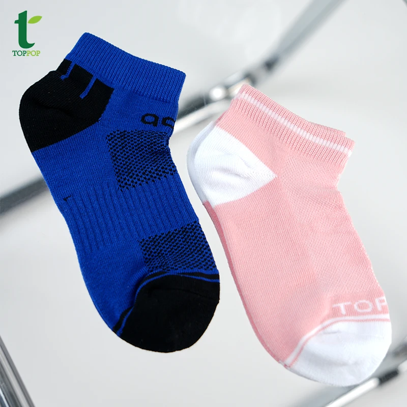 拓宝｜TOPPOP 儿童男女吸汗透气棉运动短袜