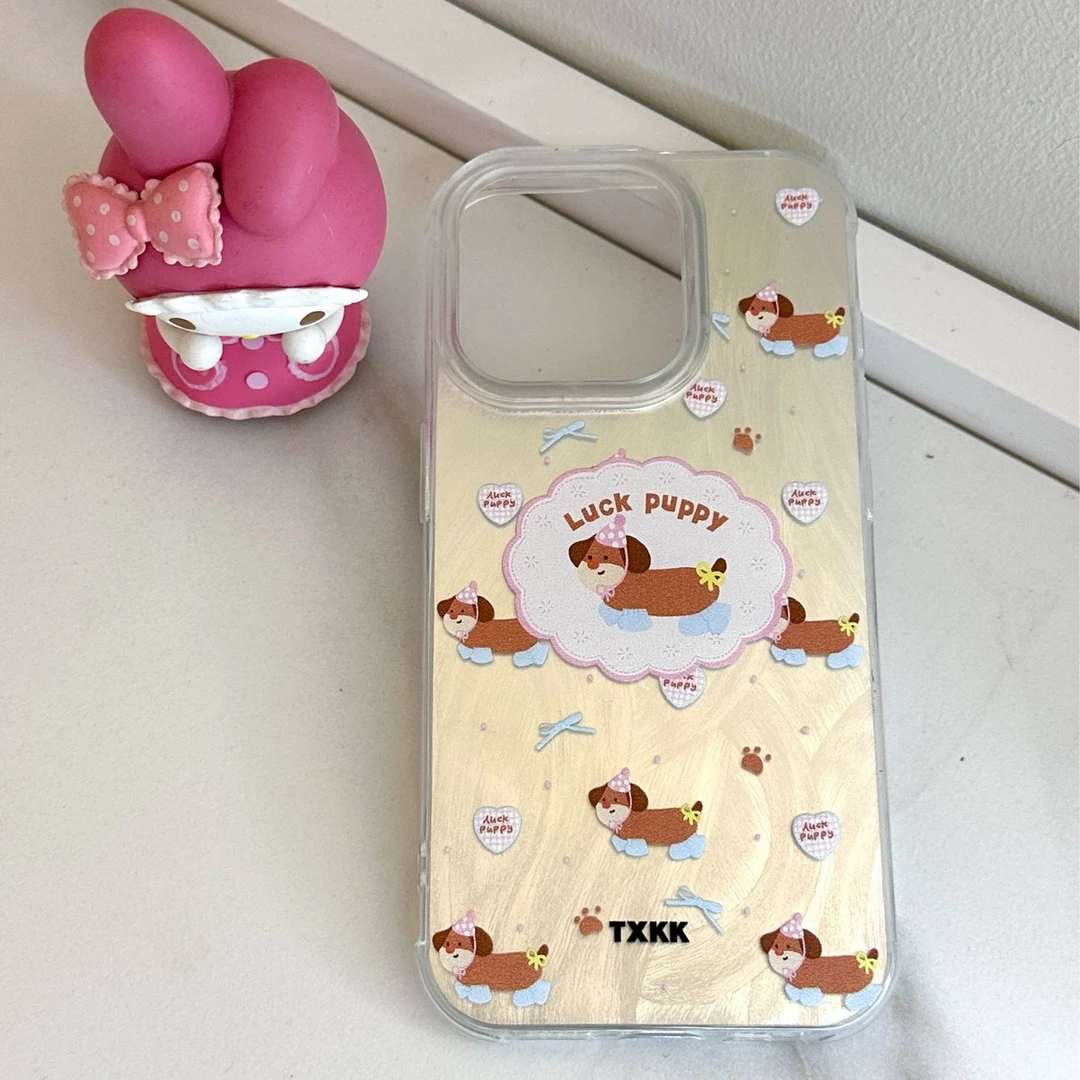 羽纱腊肠狗适用于iPhone/华为/荣耀/小米/oppo/vivo手机壳