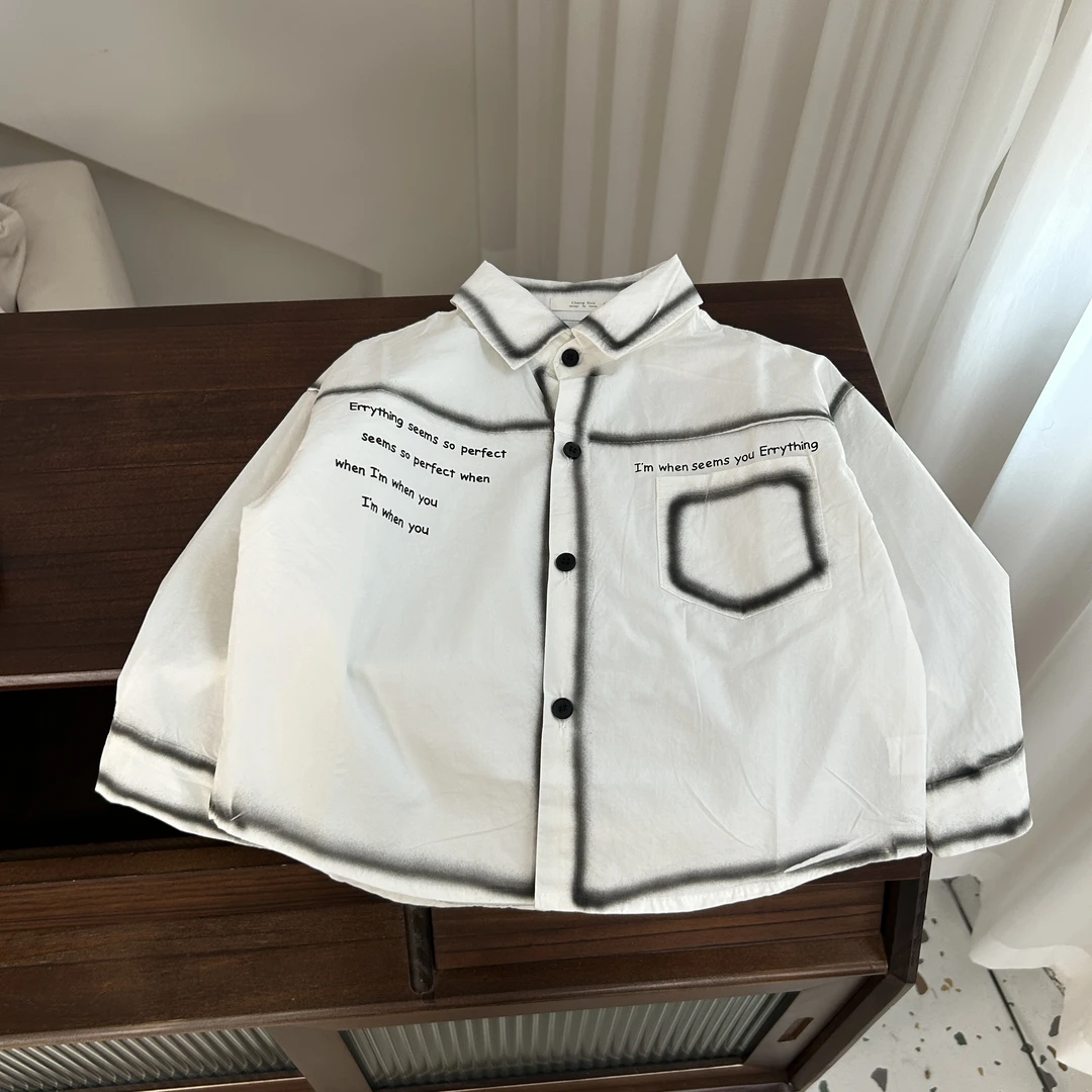 男童衬衫2025年新款儿童百搭打底穿衬衣BMQ1611