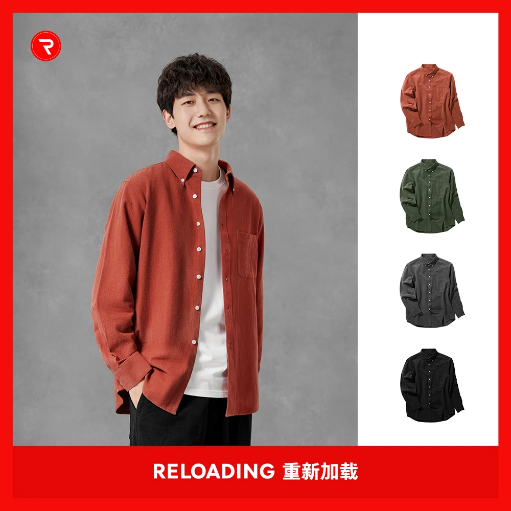 【秋冬新品】重新加载 棉麻衬衫