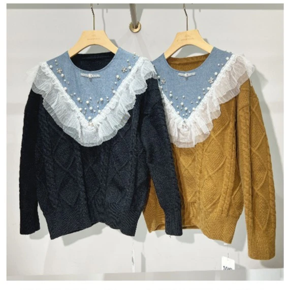 【小米粉丝专享】2023新款时尚秋冬羊毛休闲洋气小衫G    2200