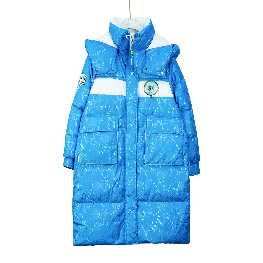 【情情粉丝专享】时尚女款鹅绒长款羽绒服JY-051-1