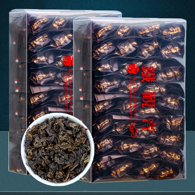 得韵堂安溪铁观音茶叶 浓香型炭焙福建正宗乌龙茶 传统熟茶盒装