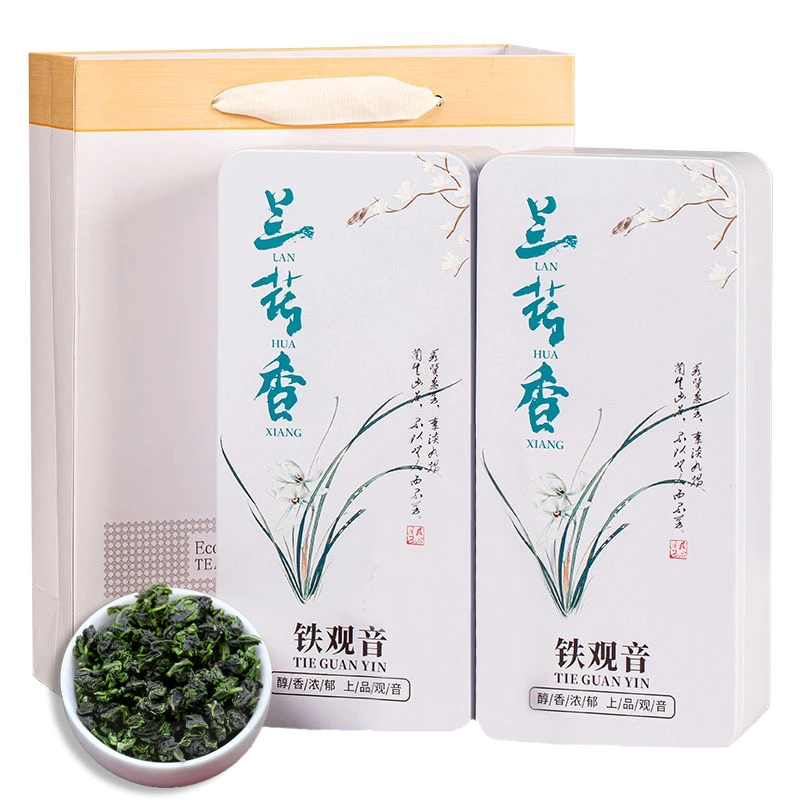 得韵堂浓香型铁观音新茶 安溪兰花香茶叶传统手工500克送礼礼盒装