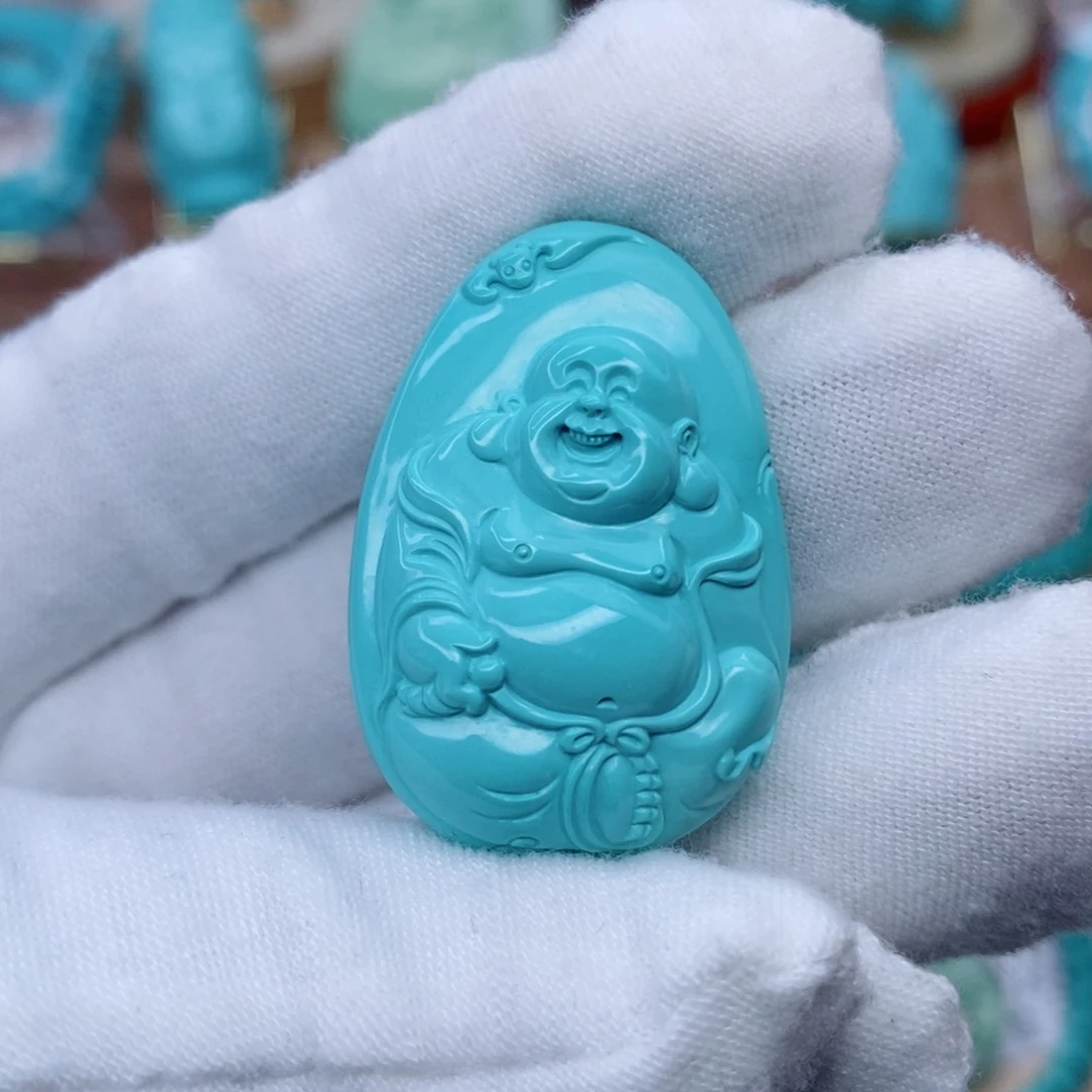 绿松石珠宝奇石未镶嵌