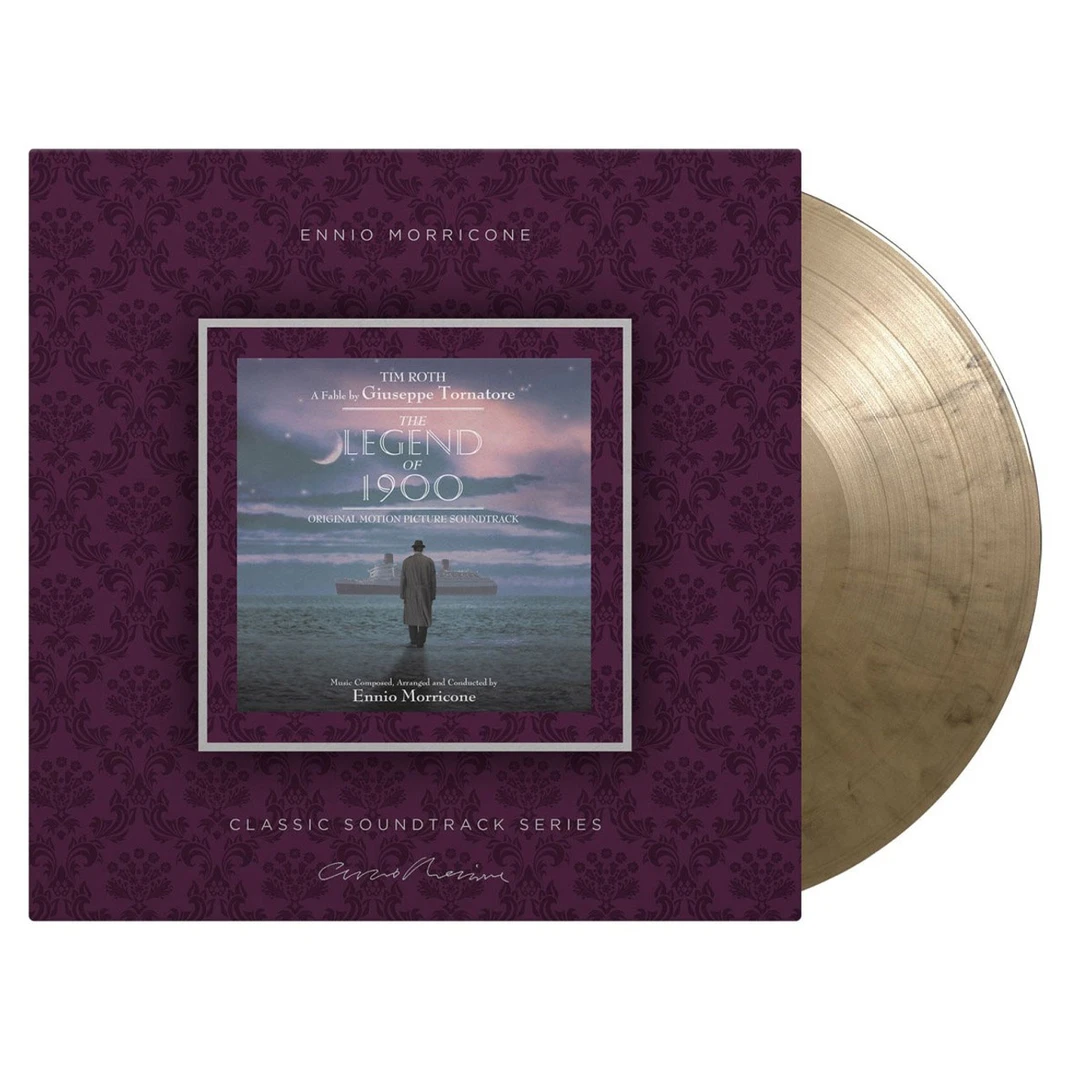 Ennio Morricone 海上钢琴师 The Legend Of 1900 12寸LP金黑大理