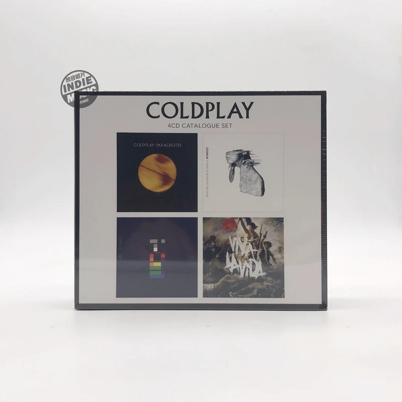 酷玩乐队 Coldplay ‎– 4CD Catalogue Set 原版套盒全新